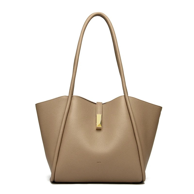 Sac à main Haute Ligne - Cuir de vache grainé