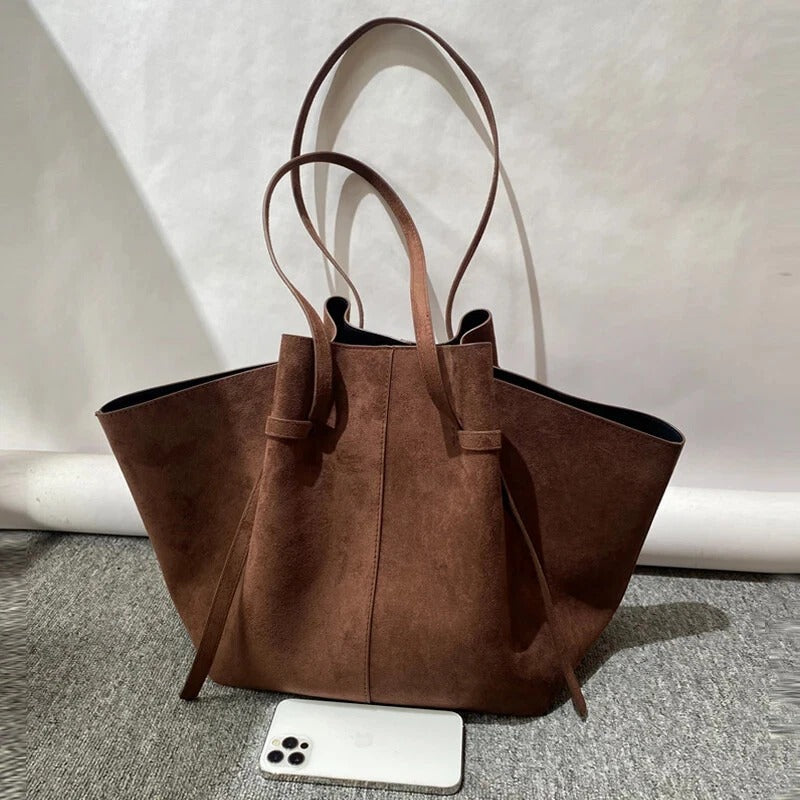 Sac Ava Élancé grand compartiments - XL & Suédine